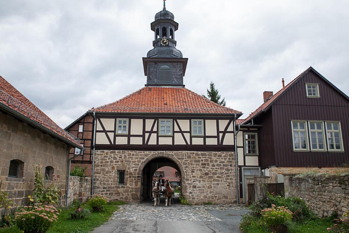 הוילה בלאנקנבורג Ferienhaus "Am Staufenberg" מראה חיצוני תמונה